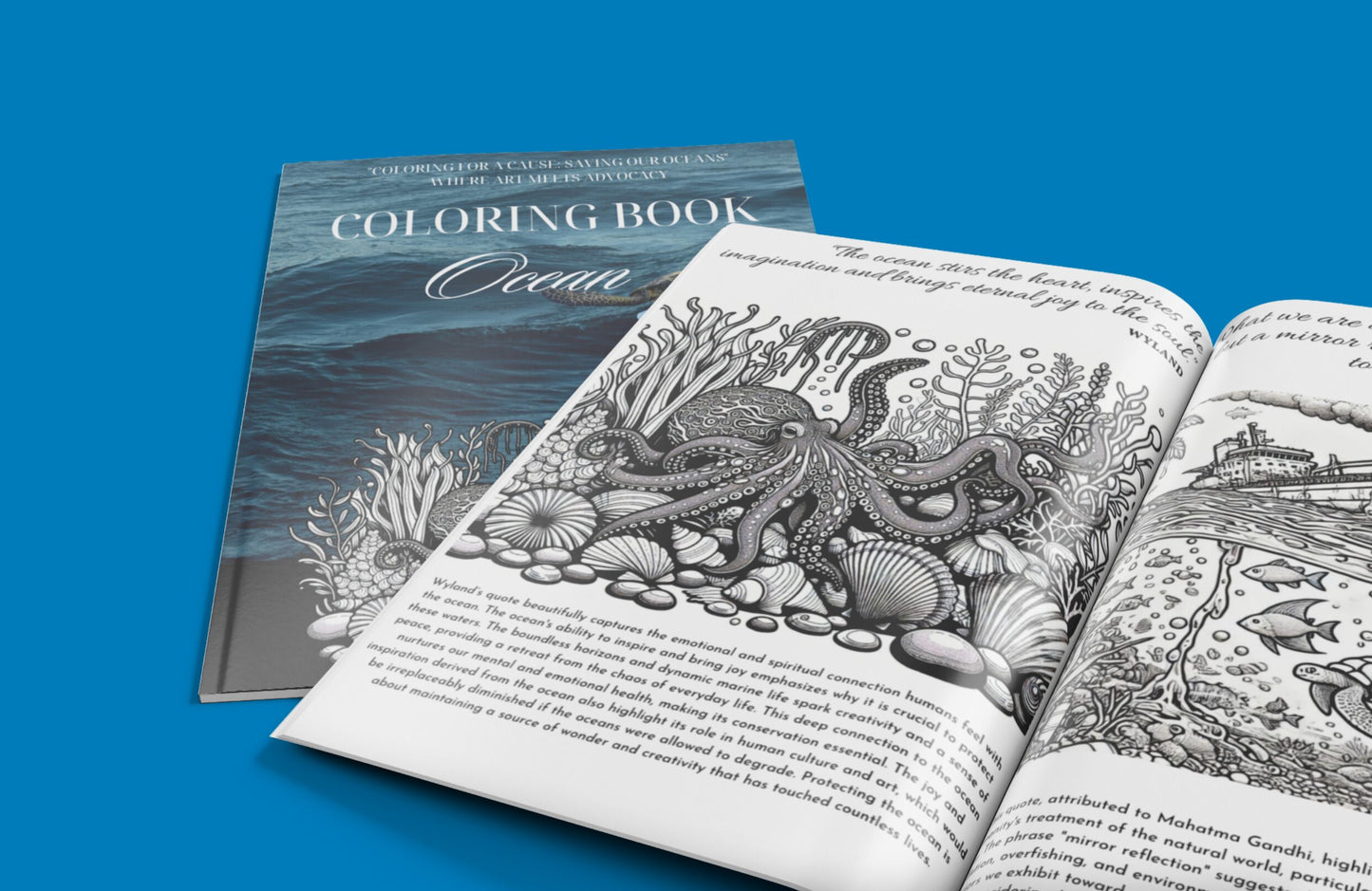 OCEAN COLORING BOOK